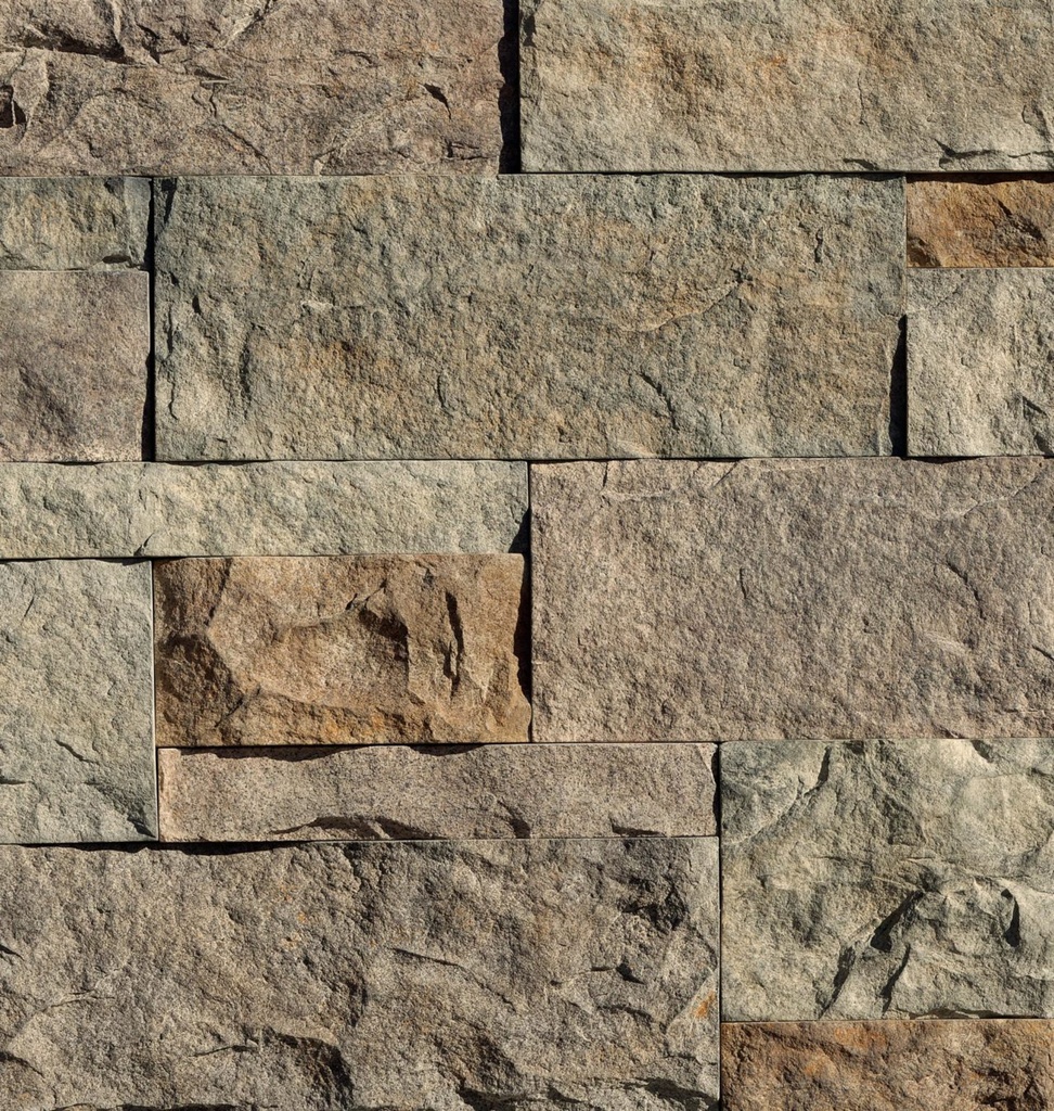 Cut Coarse Stone Madrona -Corner