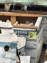 3” Split limestone Genoa sands FLAT