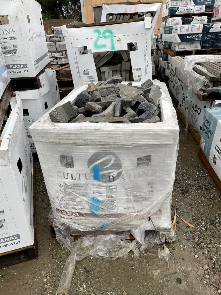 Pro-fit Ledgestone Gray CORNER