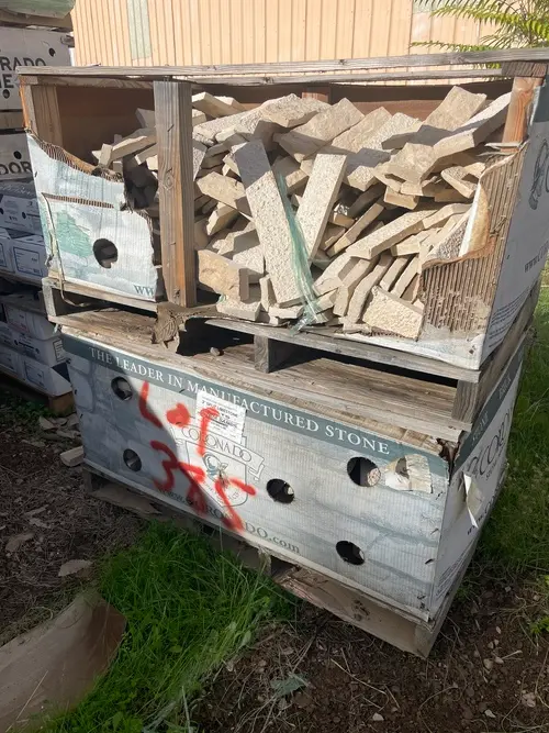 COR 3” Split limestone - Genoa Sands